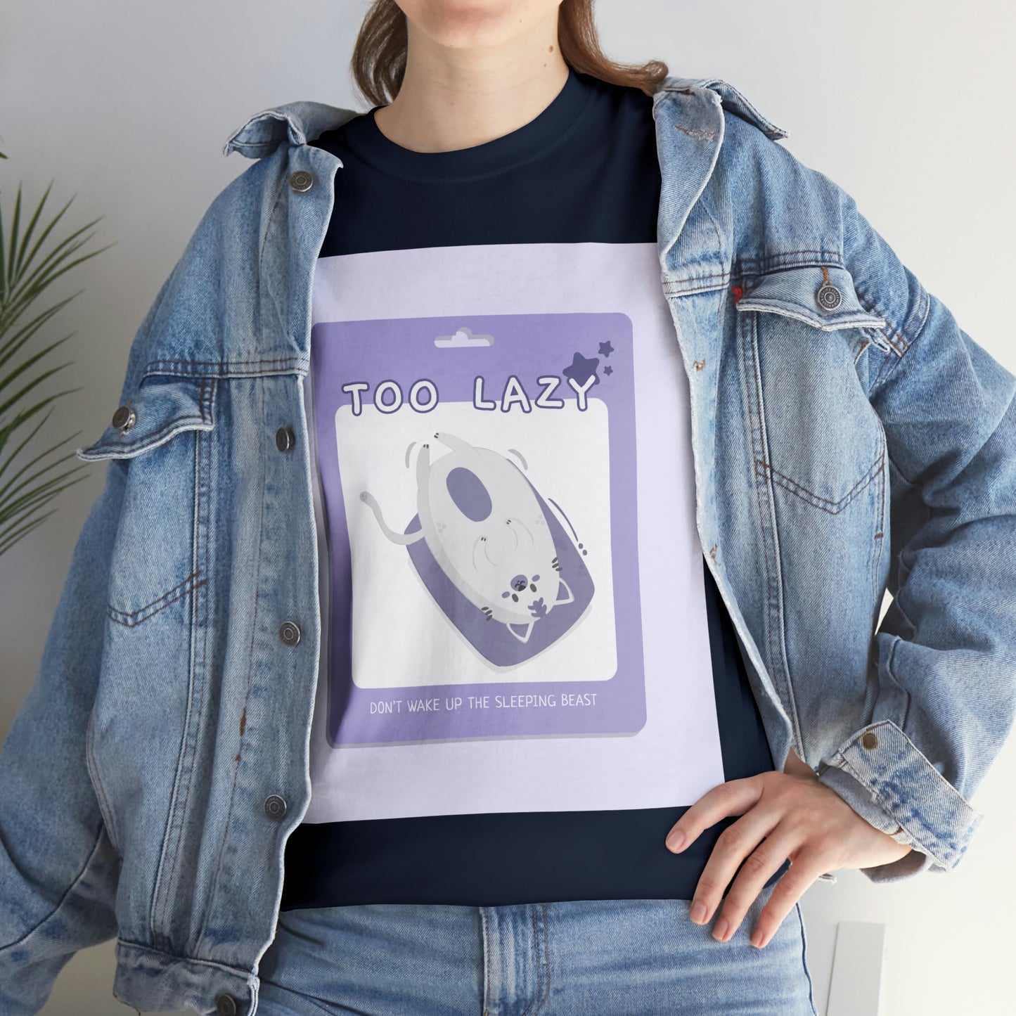 Lazy Cat Loves Sleeping