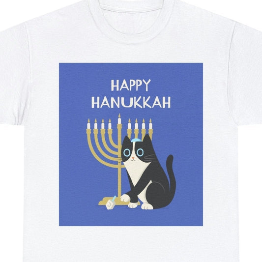 Cat Wishes A Happy Hanukkah