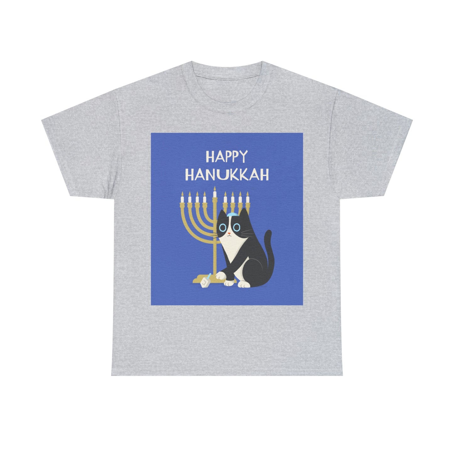 Cat Wishes A Happy Hanukkah