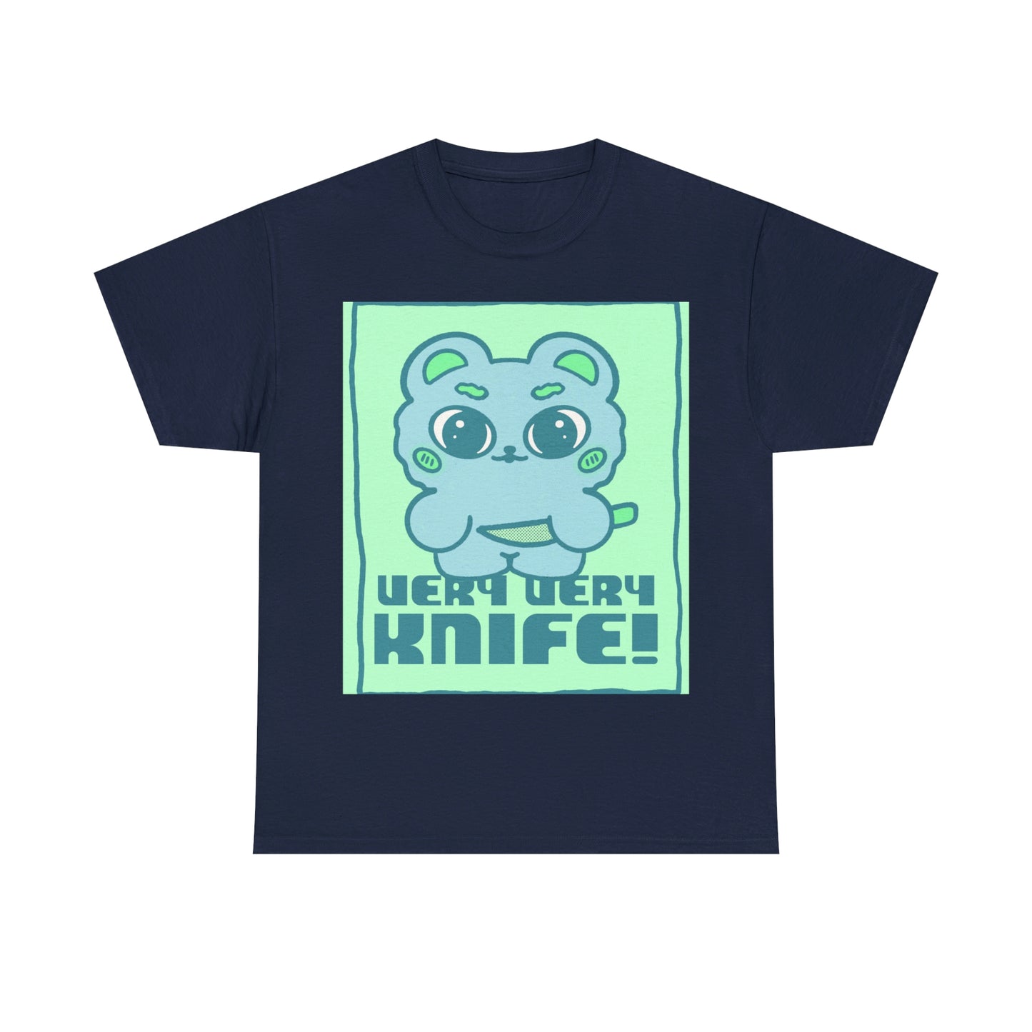 Bear Holds A Knife