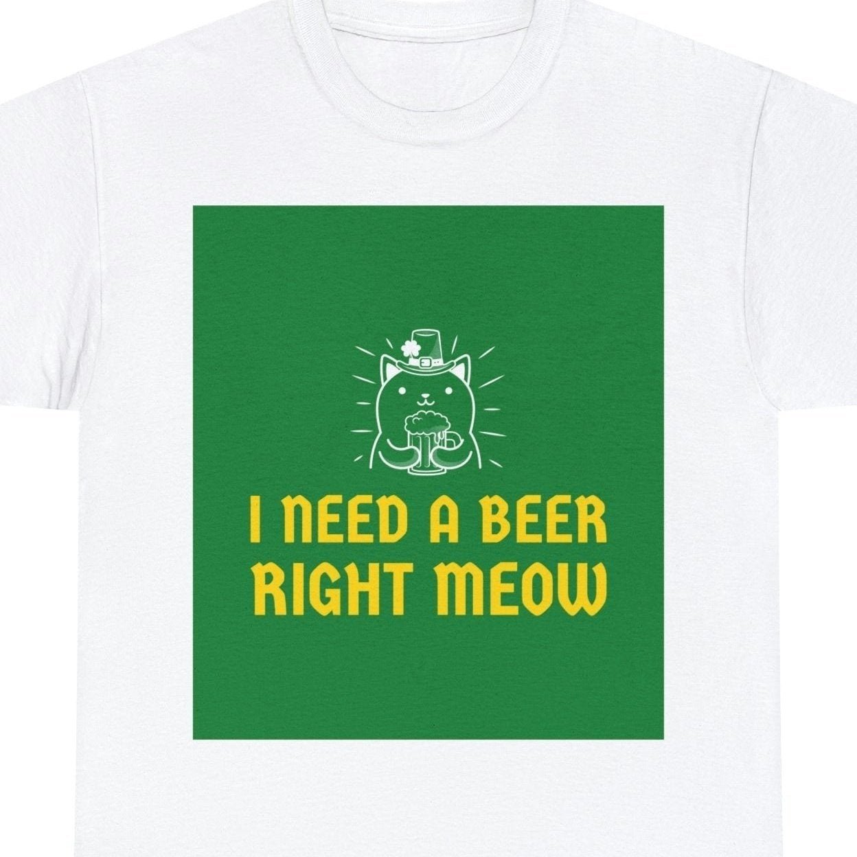 Cat Needs Beer