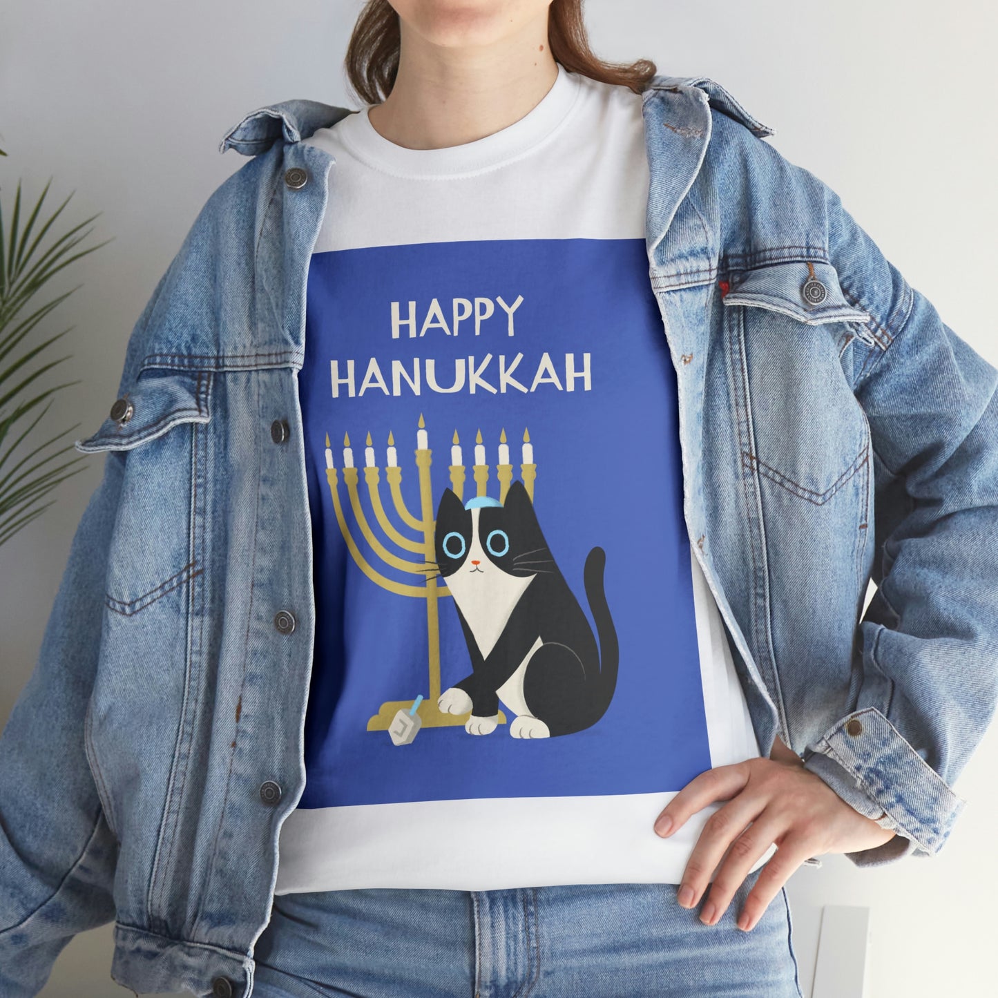 Cat Wishes A Happy Hanukkah