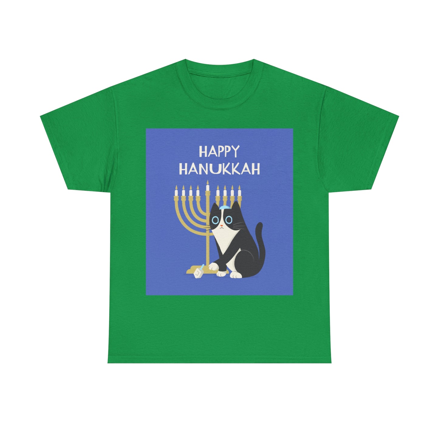 Cat Wishes A Happy Hanukkah