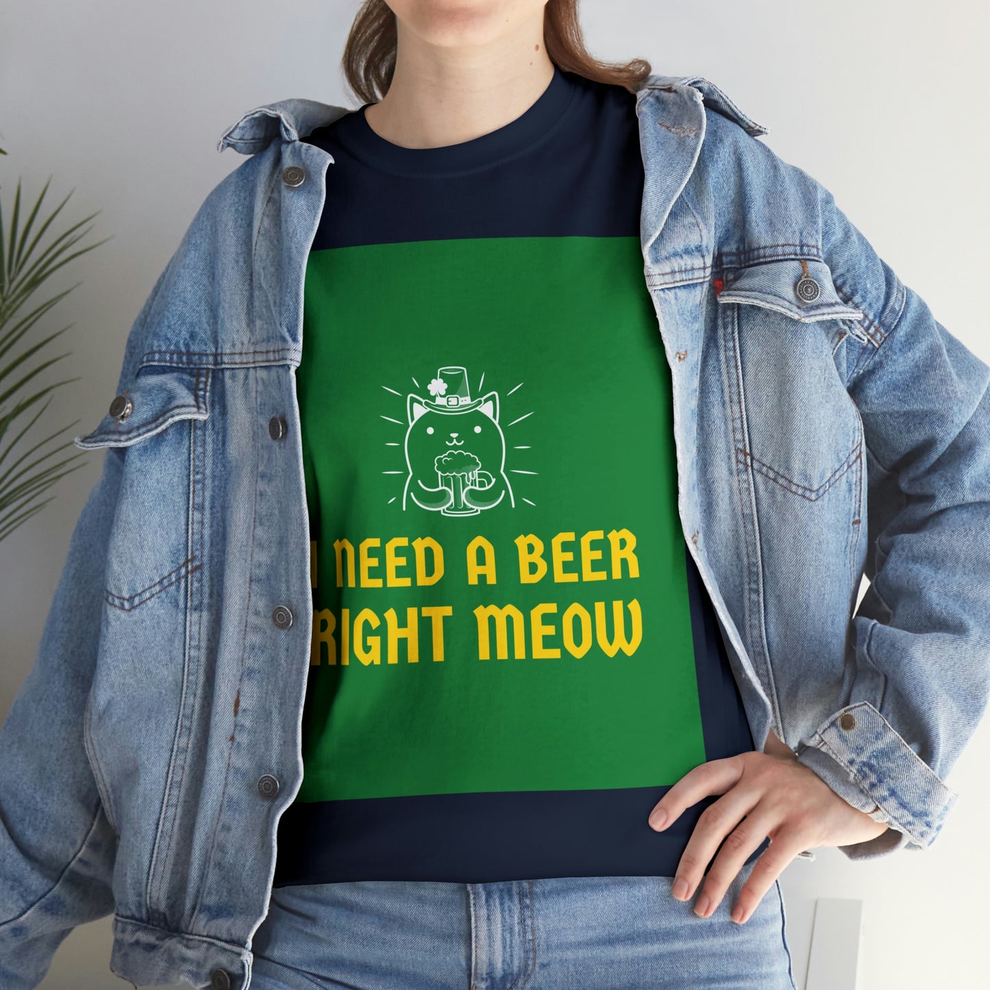 Cat Needs Beer