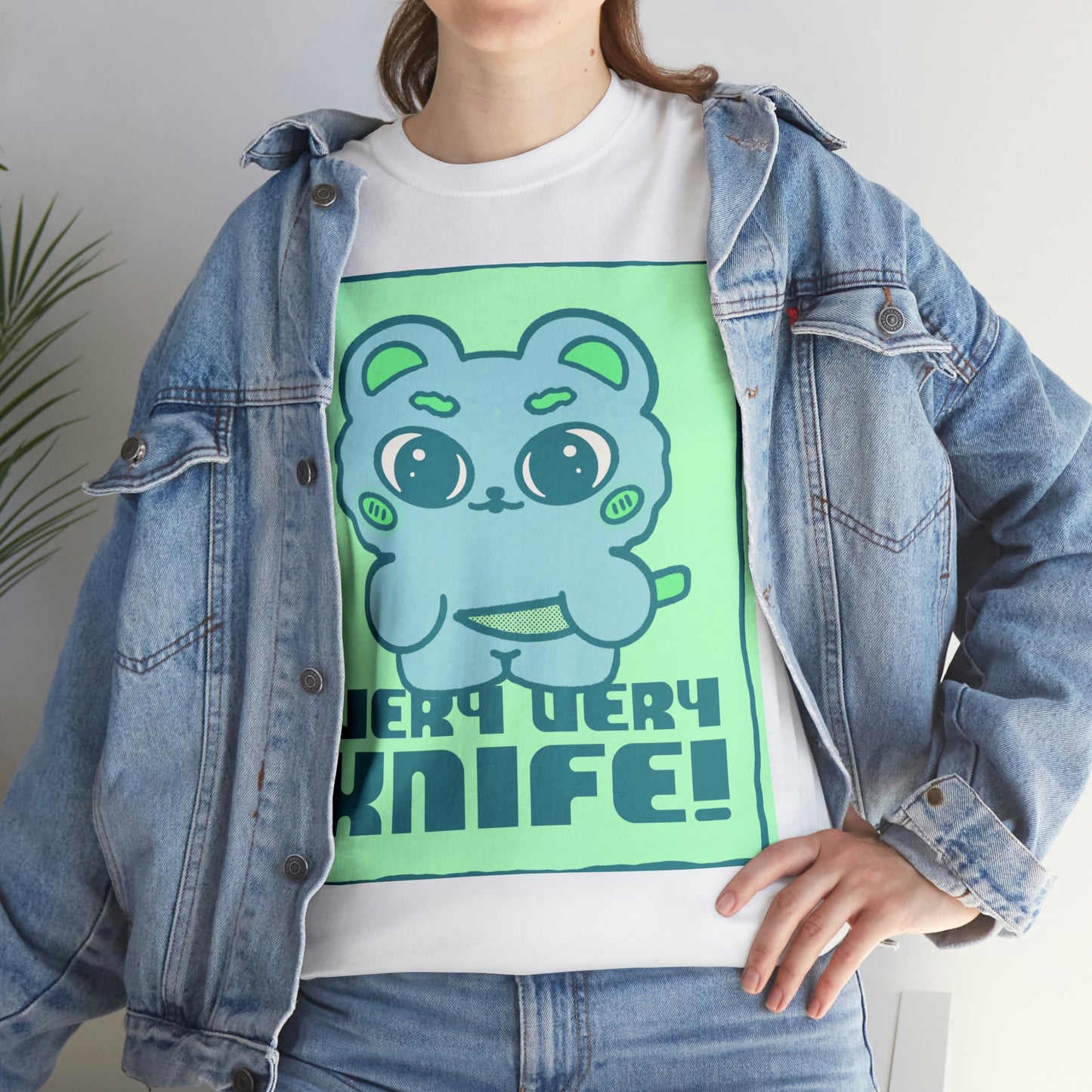 Bear Holds A Knife