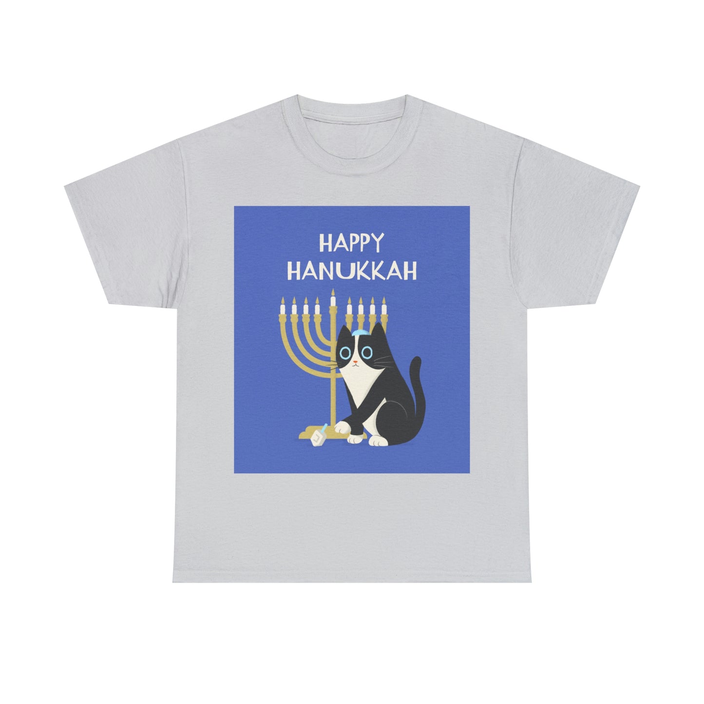 Cat Wishes A Happy Hanukkah